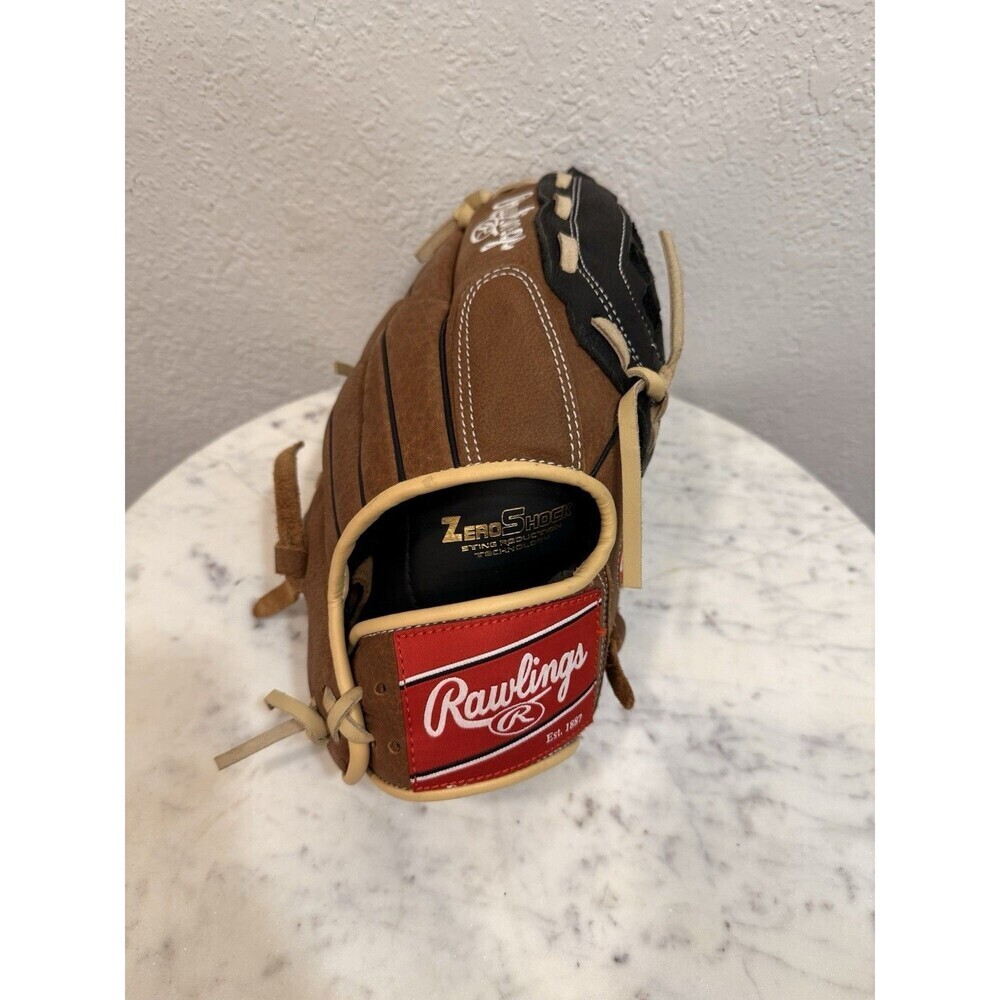 Rawlings D120BD LHT Premium Series 12” Leather Baseball Glove Left Hand Throw
